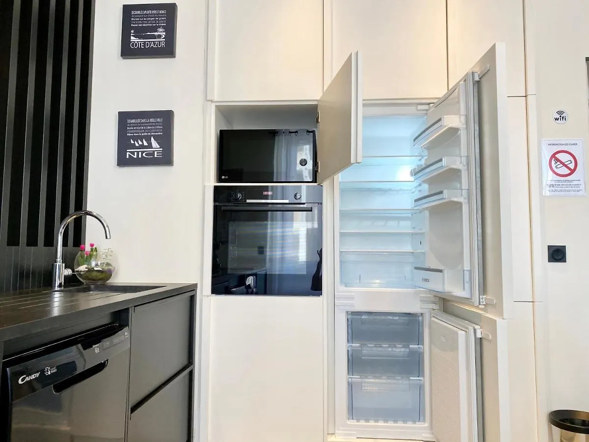 니스 Zen And Charming - Center -5 Min Walk To Sea- 2Br 아파트